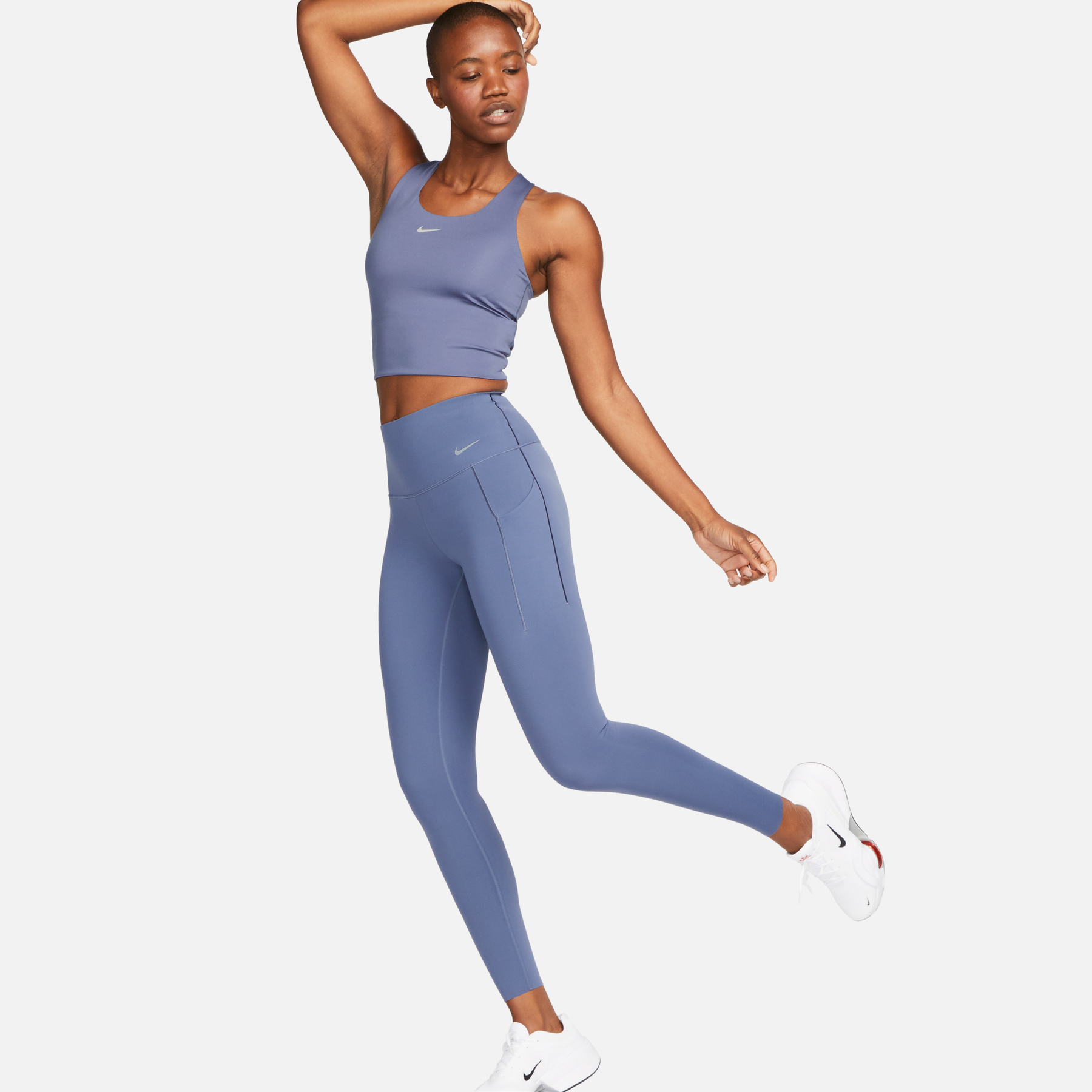 Nike Women's Universa Medium-Support High-Waisted Full-Length