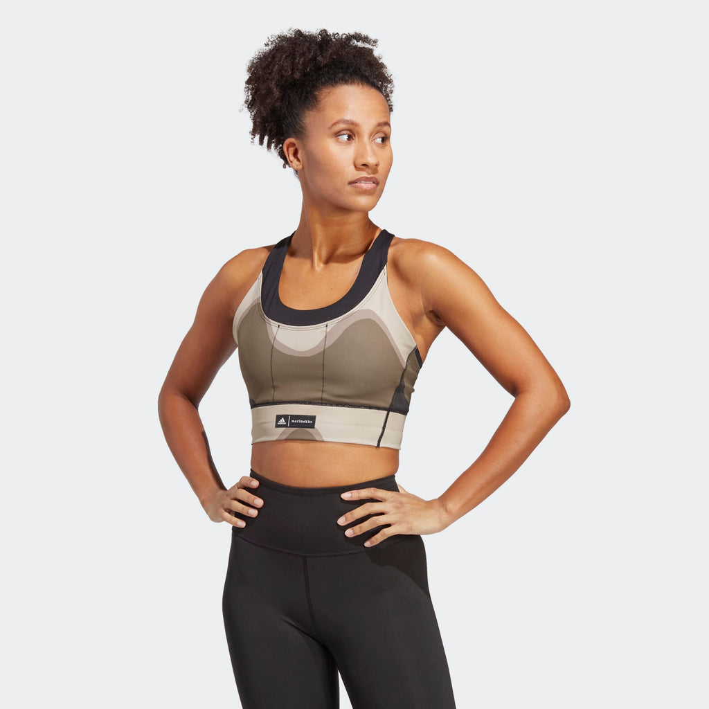 Adidas Siyah Kadın Coreflow Medium Support Siyah Spor Sütyeni